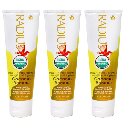 RADIUS dentifrice enfants bio USDA certifié
