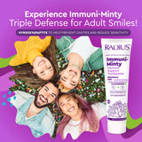 Radius ImmuniMinty pâte avec hydroxyapatite prête à reminéraliser en douceur