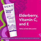 Radius ImmuniMinty arôme menthe frais pour une haleine agréable