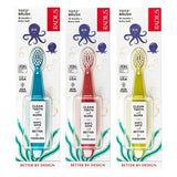Totz Radius corail, brosse adaptée pour petites dents et gencives sensibles.