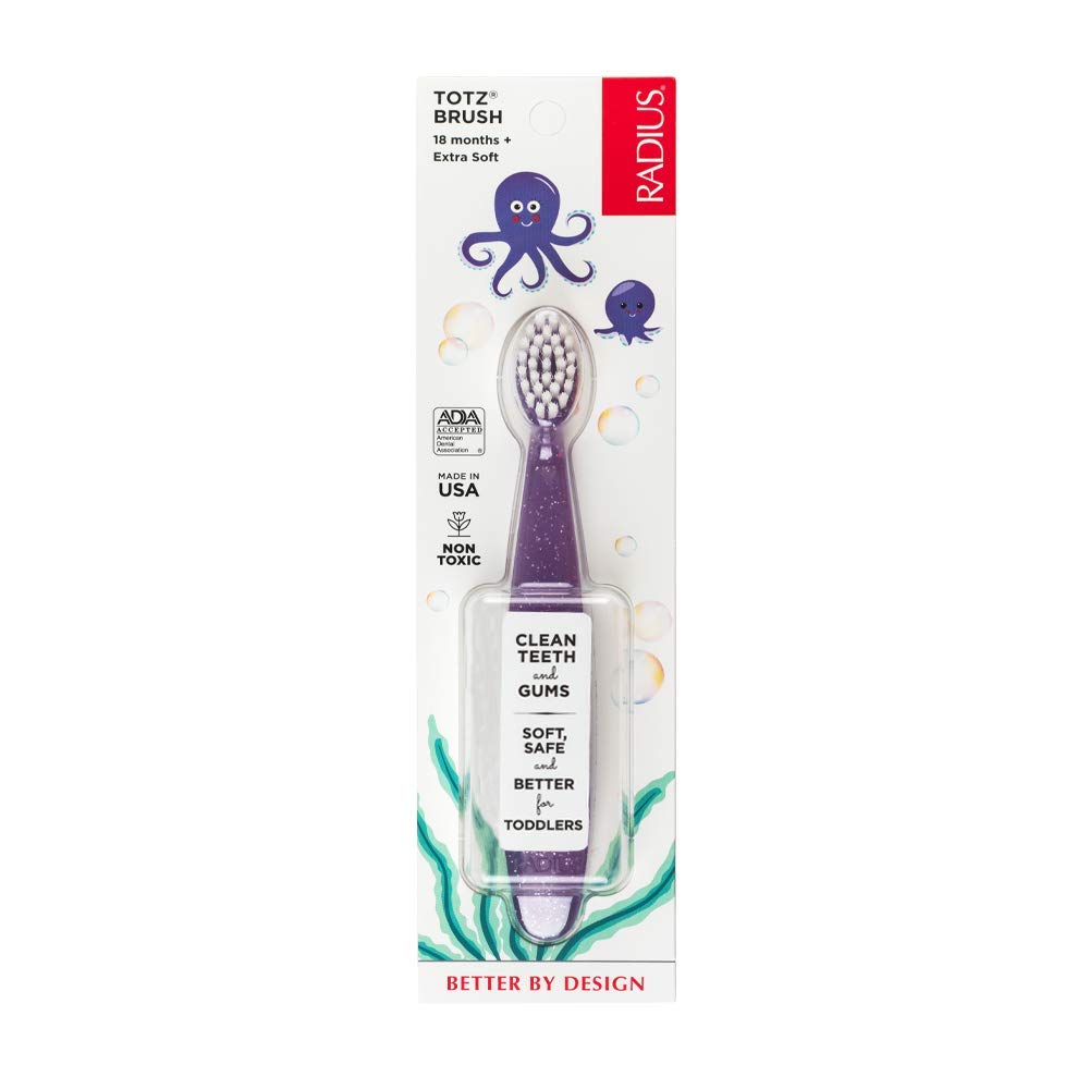 Poignee ergonomique Totz Radius, prise en main facile pour les tout-petits.
