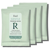 Lingettes féminines Rael, conditionnement voyage, pratique en déplacement.