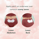 Emballage individuel des patches Rael, pratique et portable.