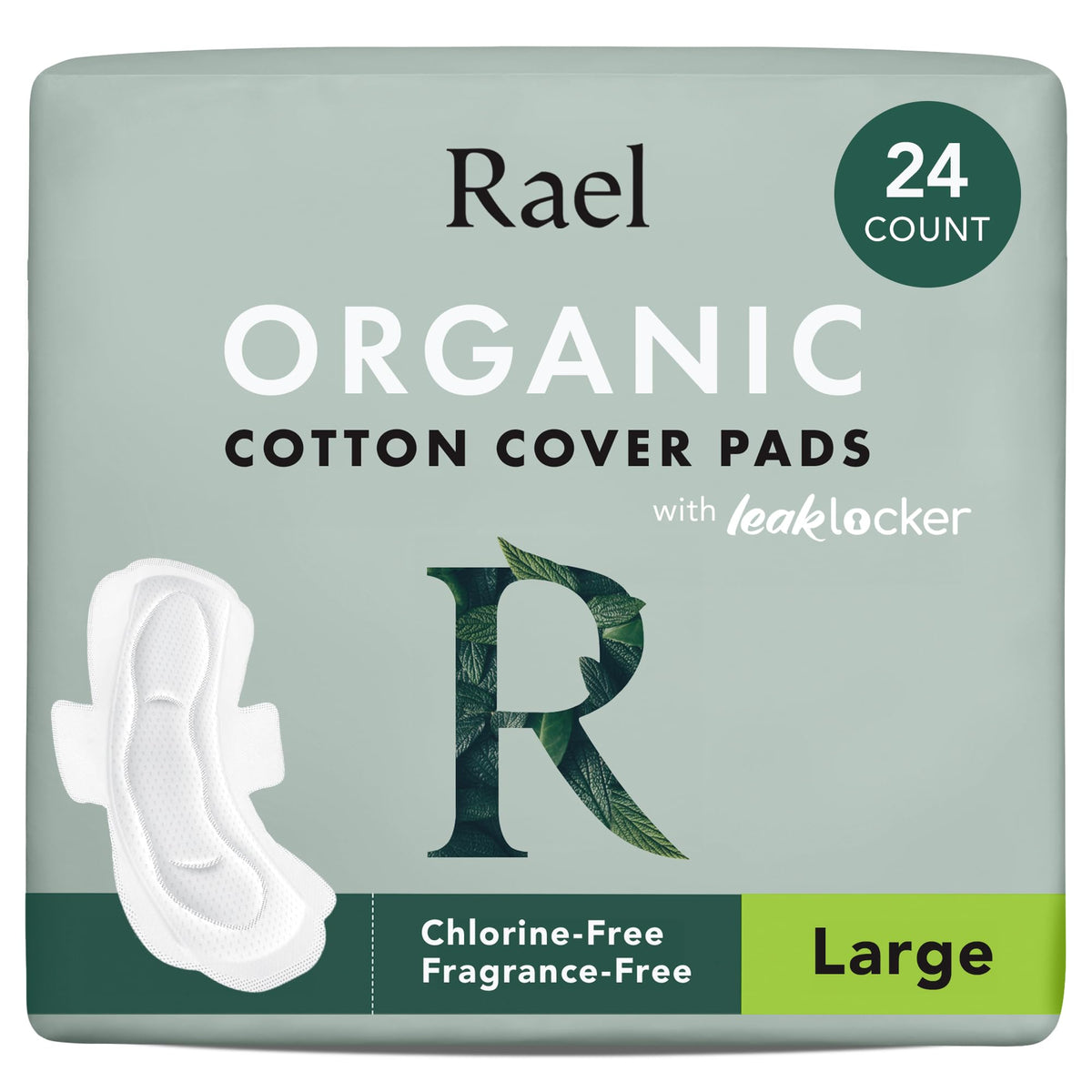 Rael protections hygieniques coton biologique offrent douceur et protection pour une journee entiére.