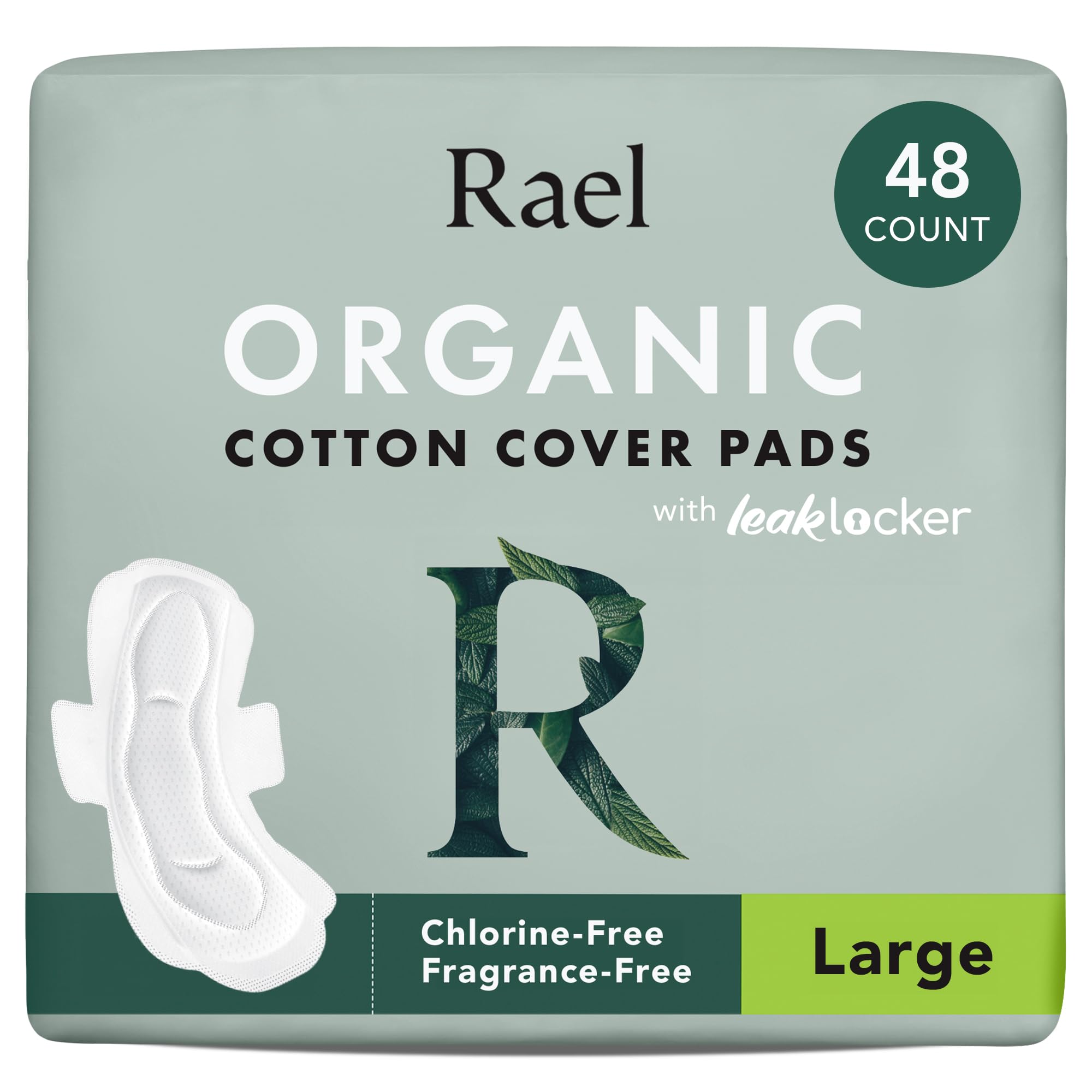 Rael serviette menstruelle coton biologique haute absorption