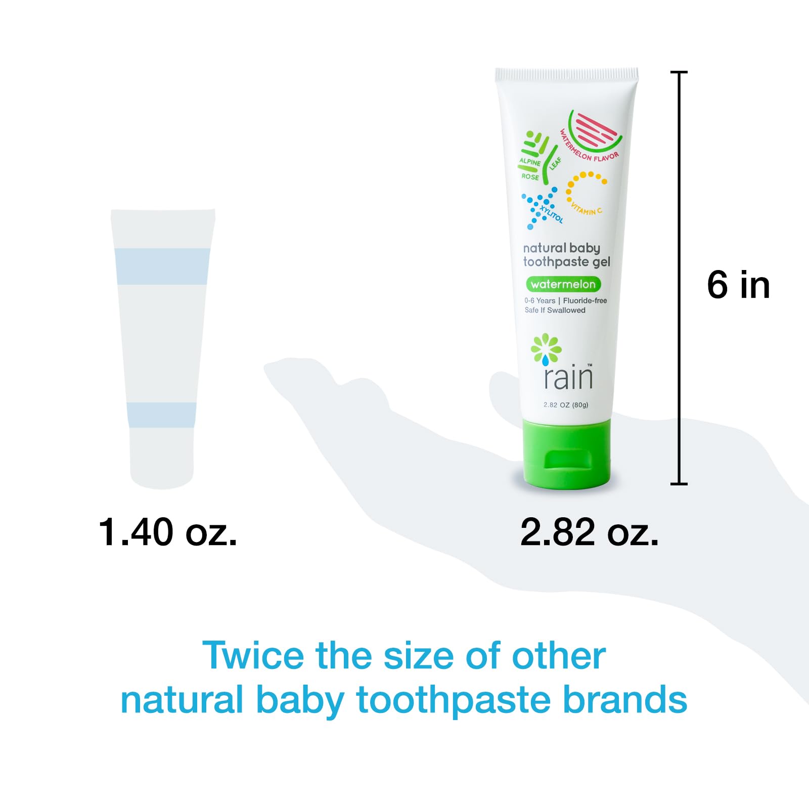 Rain Dentifrice Bébé – fabriqué en Californie, qualité et traçabilité