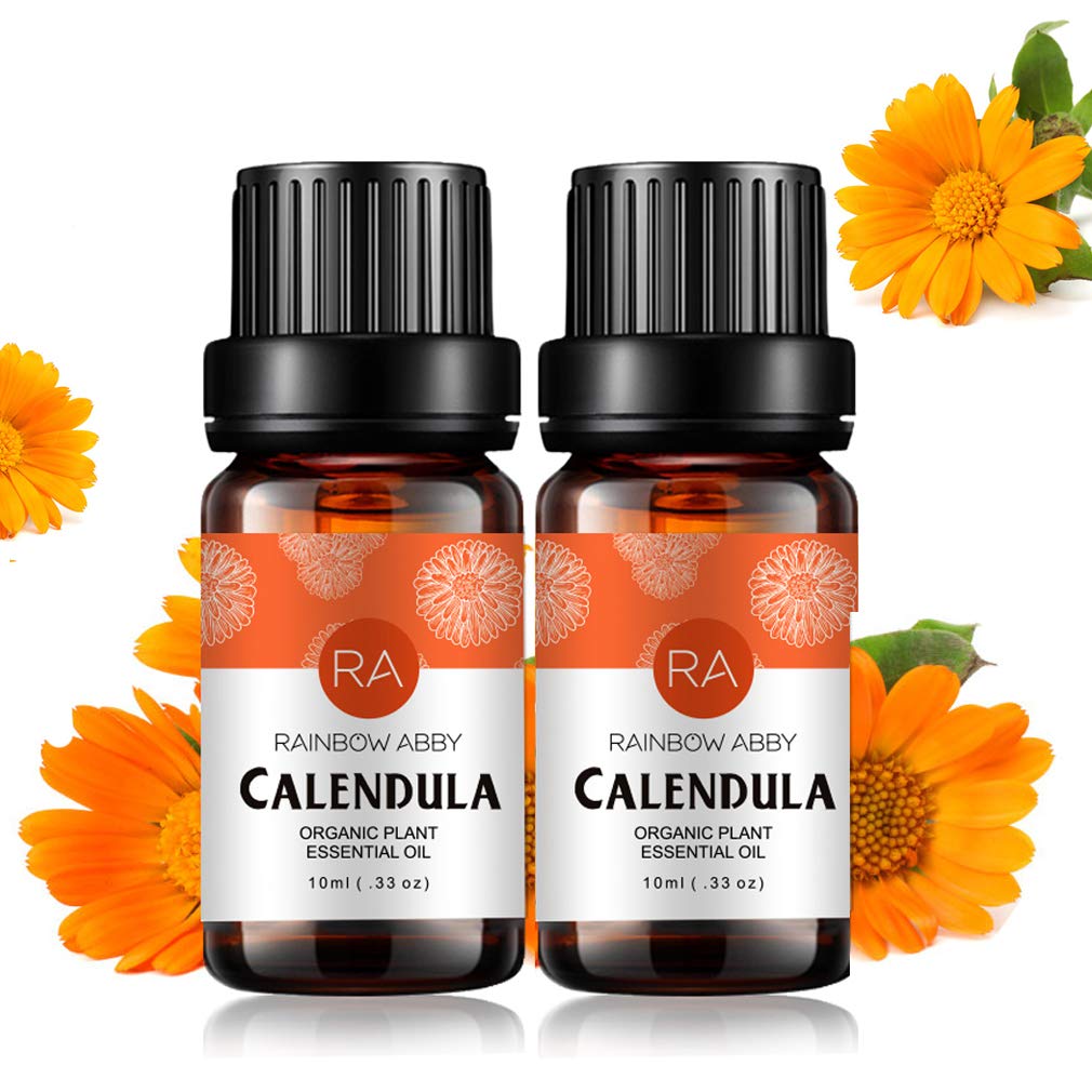 Rainbow Abby Calendula – paquet double 10 ml prêt à offrir.