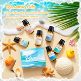 RAINBOW ABBY Ensemble Huiles Plage – coffret prêt à diffuser dans votre espace