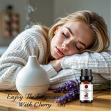 Rainbow Abby huile cerise – massage relaxant avec parfum fruité et chaleureux.