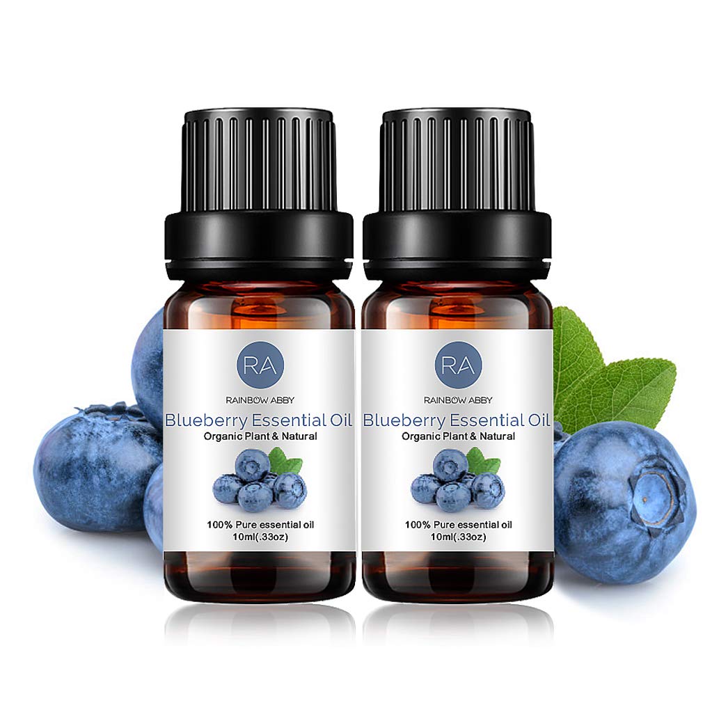 Rainbow Abby huile essentielle de myrtille, bouteille 10 ml prête à diffuser.