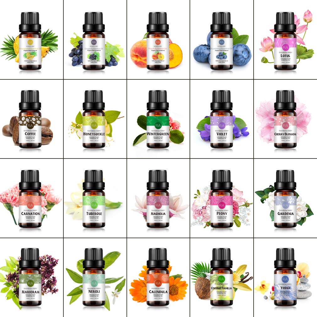 Rainbow Abby huile essentielle neroli — accord floral léger pour inhalation.
