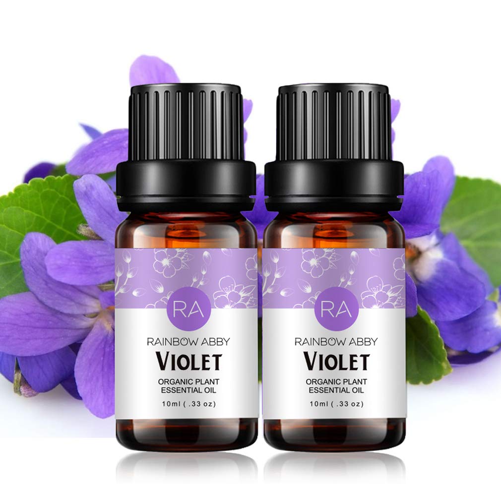 Rainbow Abby huile essentielle violette, parfum doux pour diffuseur.