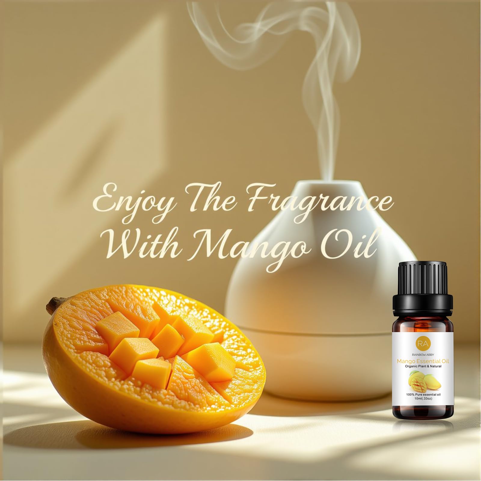RAINBOW ABBY huile mangue — emballage cadeau élégant pour offrir une expérience aromatique