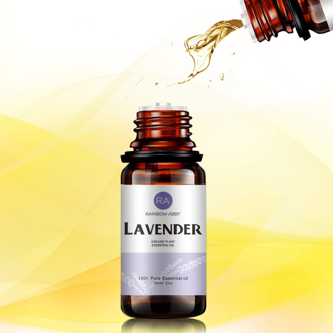 Rainbow Abby lavande: massage relaxant et parfum léger