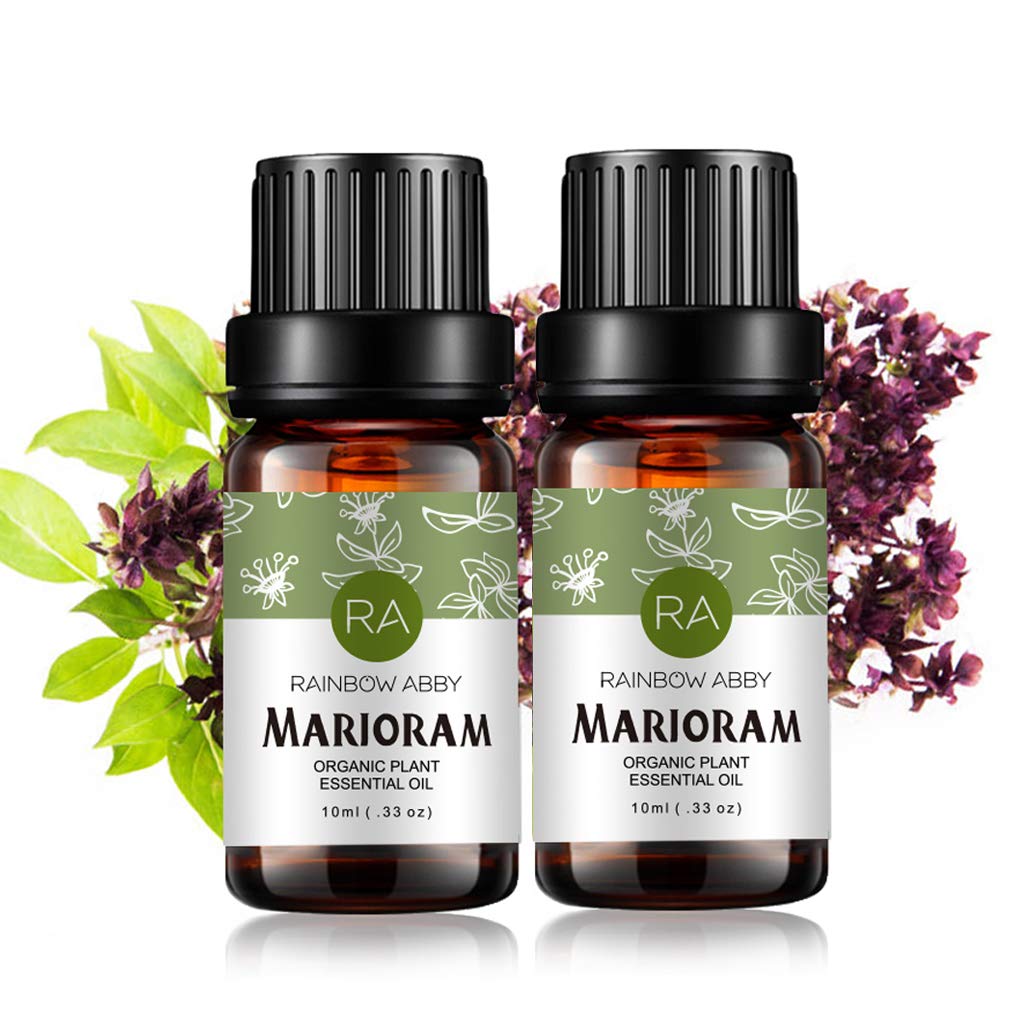 RAINBOW ABBY Marjolaine: bouteille 10 ml, lot 2 pack, parfum pur idéal pour diffuser.
