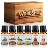 ENSEMBLE d'huiles boisées RAINBOW ABBY Forêt Pin: parfume votre diffuseur et crée une ambiance chaleureuse.