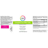 Rainbow Light Complete Iron Mini-Tabs, logo visible, choix fiable pour fer et vitamine C.