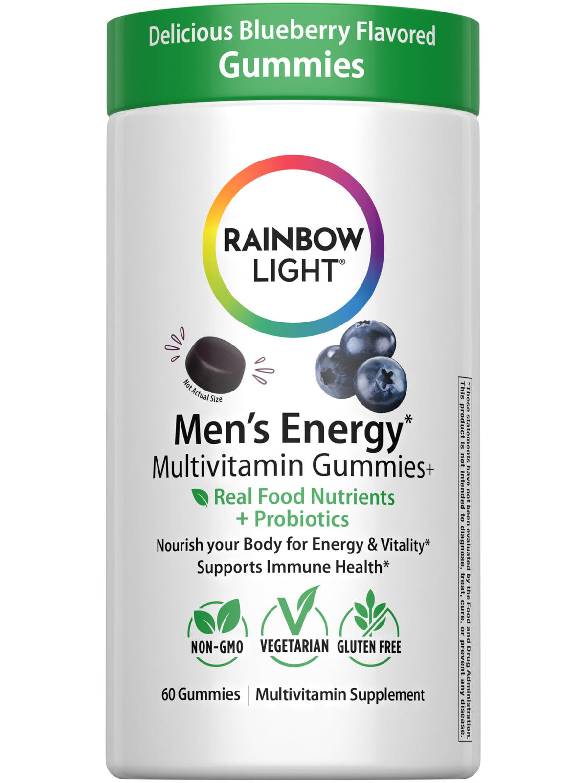 Rainbow Light gommes énergie homme, pratique d une énergie au quotidien