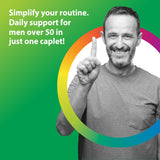 Rainbow Light Men’s One 50+ — Probiotiques inclus pour l’équilibre intestinal
