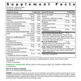 Rainbow Light Men’s One 50+ — Étiquette des vitamines et minéraux clés