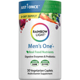 Rainbow Light Multivitamine Homme One Plus – bouteille prête pour votre routine quotidienne.