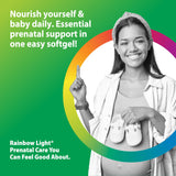 Gelules molles Rainbow Light Prenatal DHA au parfum d’orange sans arrière-goût.