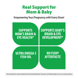 Utilisation quotidienne Rainbow Light Prenatal DHA, une capsule par jour.