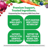 Rainbow Light Prénatal One: probiotiques Bacillus coagulans pour une digestion douce.
