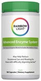 Rainbow Light Systeme denzymes avance – bouteille et gélules pour soutien à la digestion