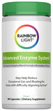 Rainbow Light système enzymatique avancé — capsules véganes soutenant la digestion et l’absorption.