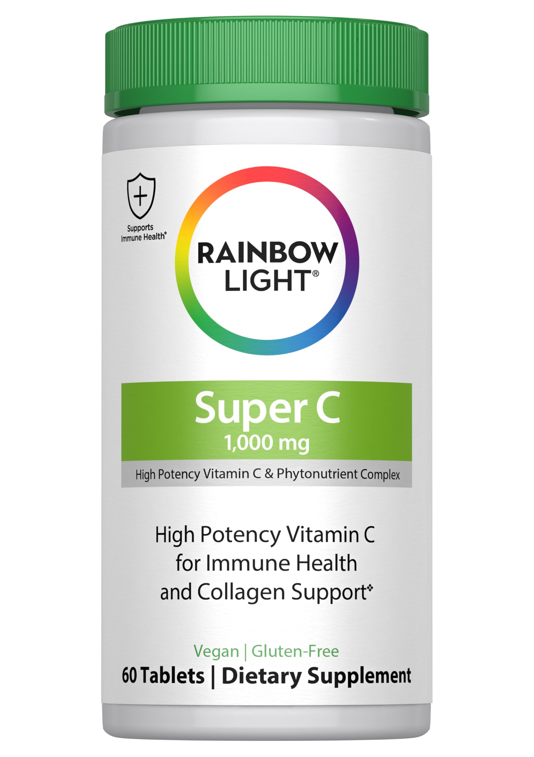 Rainbow Light Vitamine C 1000 mg — bouteille prête à l'emploi pour soutien immunitaire potentiel