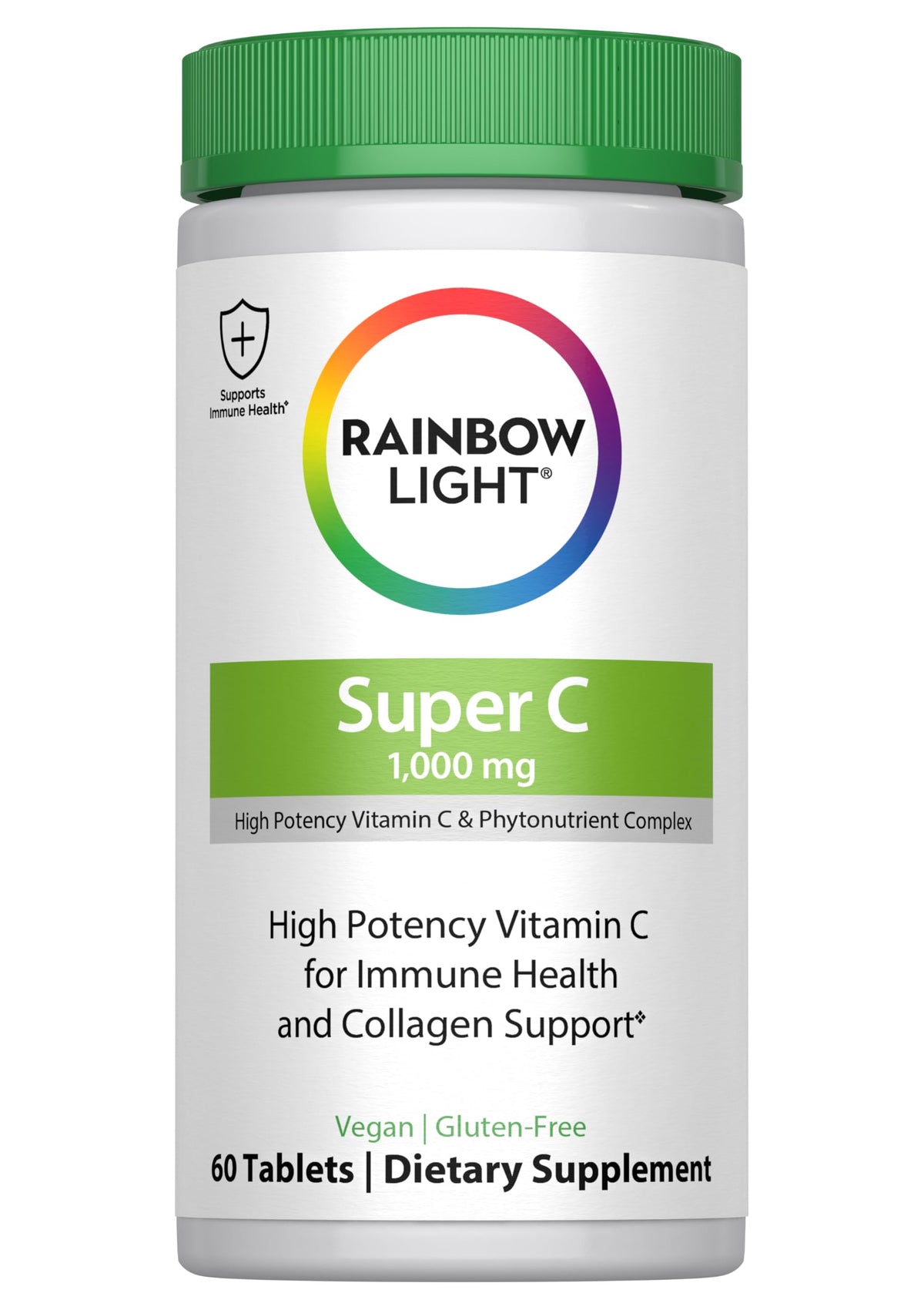 Rainbow Light Vitamine C 1000 mg — bouteille prête à l'emploi pour soutien immunitaire potentiel