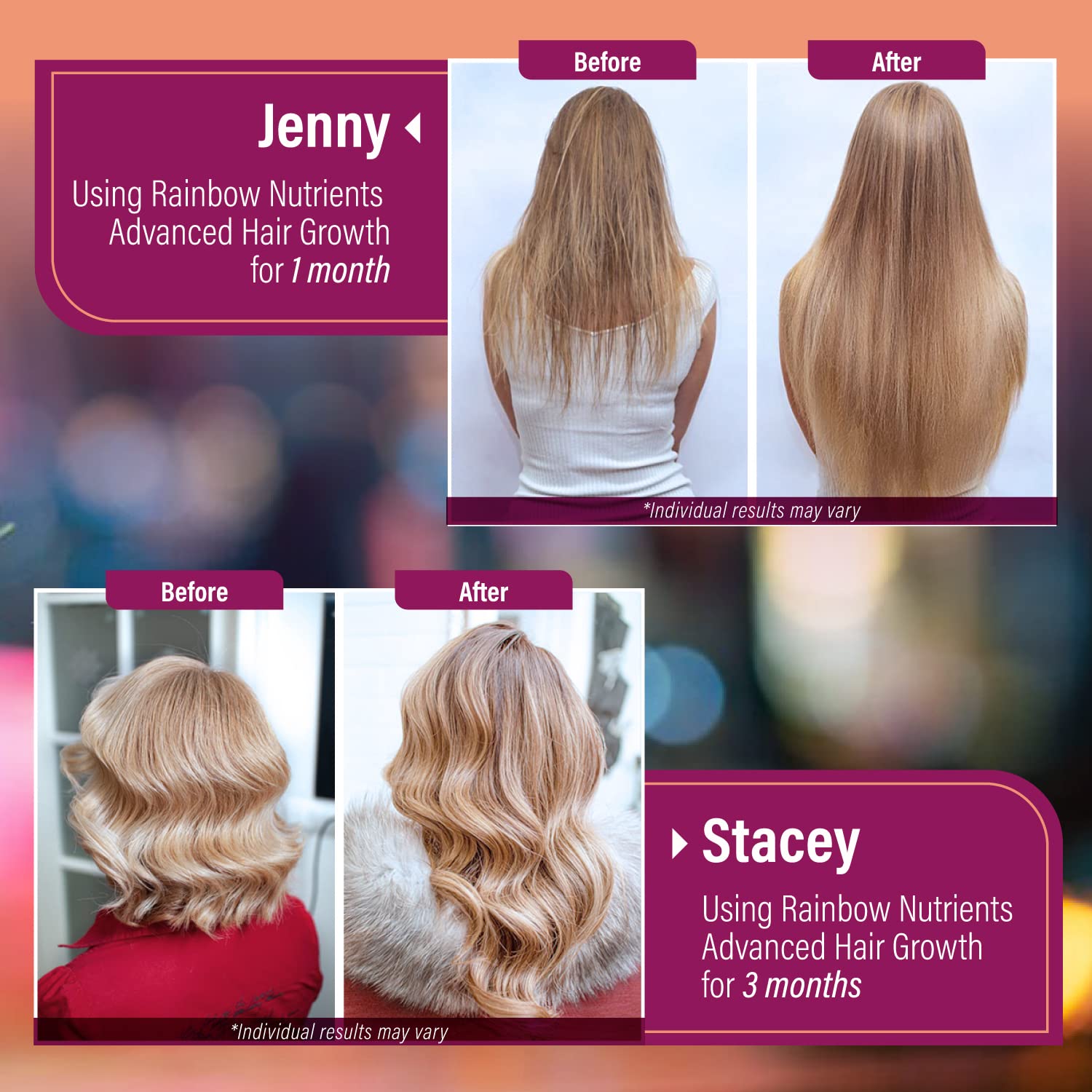 Rainbow Nutrients – gomct : source d'énergie douce pour les cheveux.