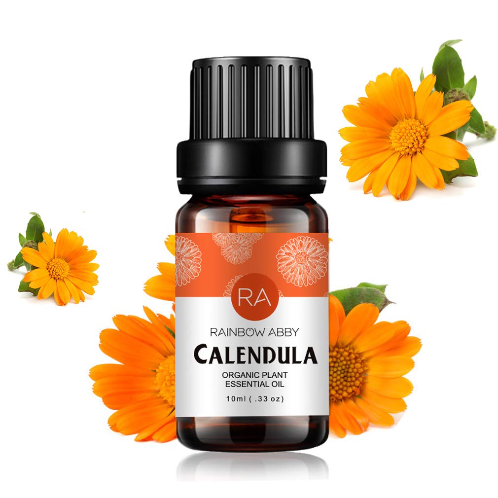 Rainbow Abby Calendula, flacon 10 ml, diffusion aromatique pour ambiance calme.