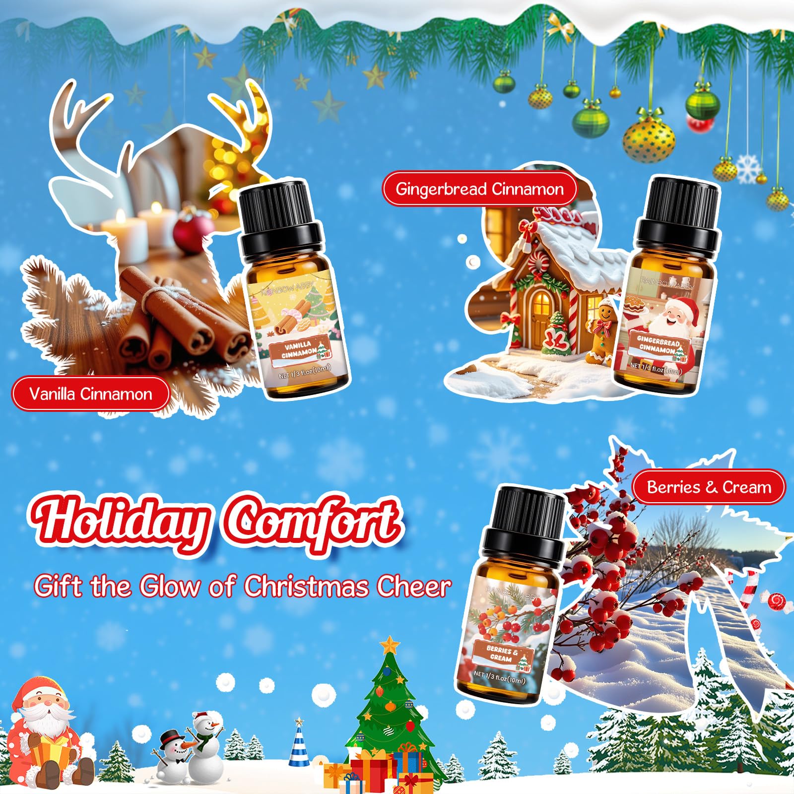 RAINBOW ABBY huile terre des bonbons pour une douceur festive