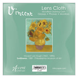 RainCaper chiffon microfibre design Van Gogh Tournesols, essuyez écrans sans traces