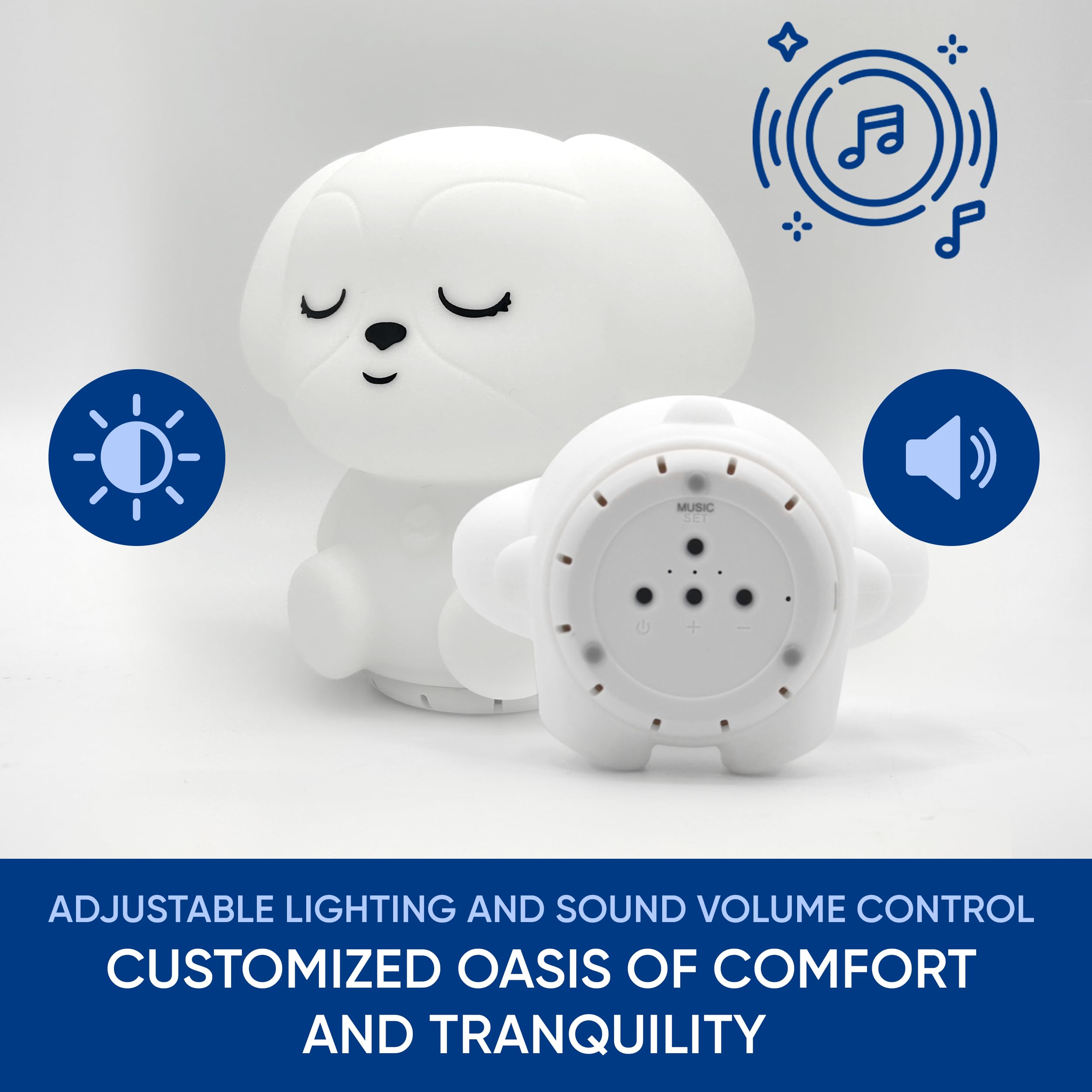 Rainlax lampe nuit sept couleurs pour ambiance apaisante