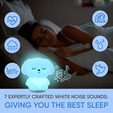 Rainlax lumière colorée apaisante pour relaxation nocturne
