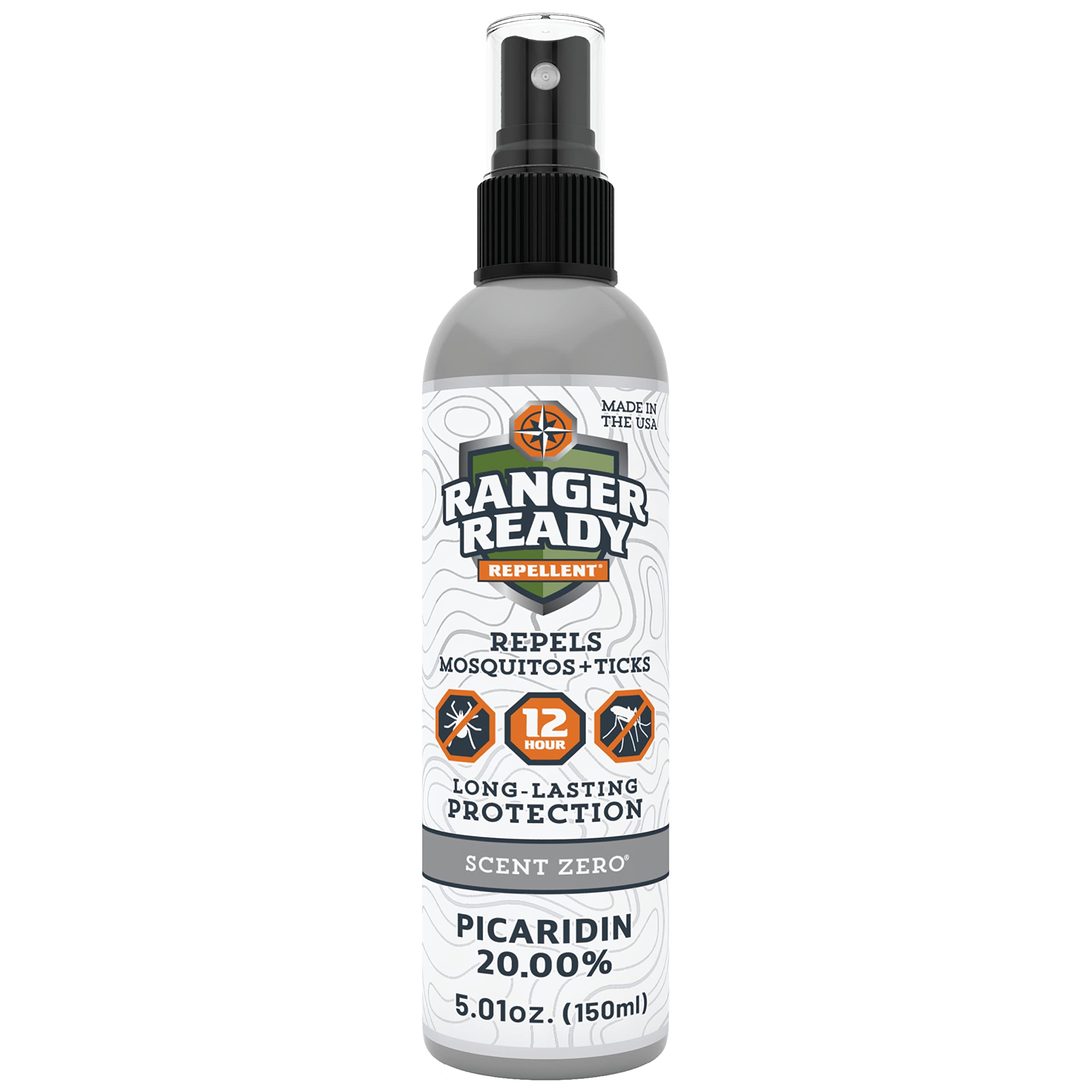 Ranger Ready Picaridin Spray: bouteille 5oz pour protection durable