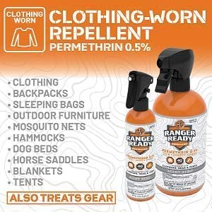 Application sur le corps Picaridin Ranger Ready P2Pak, protection longue durée