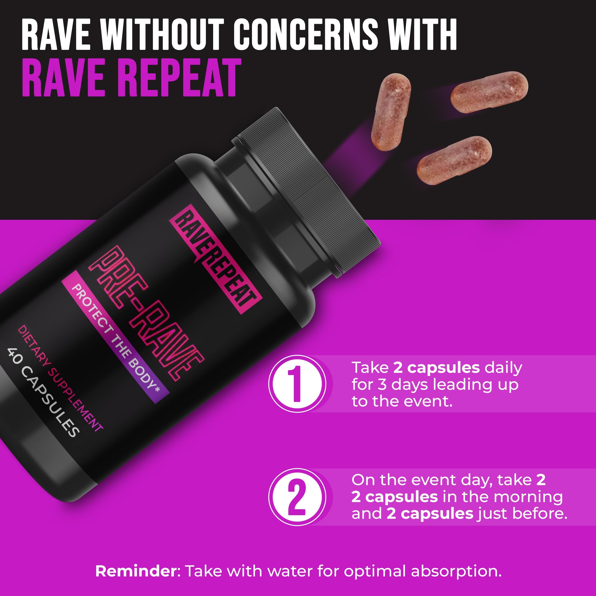 Rave Repeat L-carnitine : soutien métabolique pour la performance
