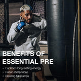 RAW Pré-entrainement Fruit Burst: mélange efficace pour énergie durable pendant l'effort