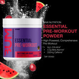 Le doseur RAW Essential Pre-Workout facilite une prise précise et rapide