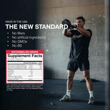 Athlète utilisant RAW Essential Pre-Workout pour concentration et endurance