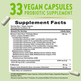 Capsules Raw Flora Probiotiques pour Femmes faciles à avaler, usage quotidien.