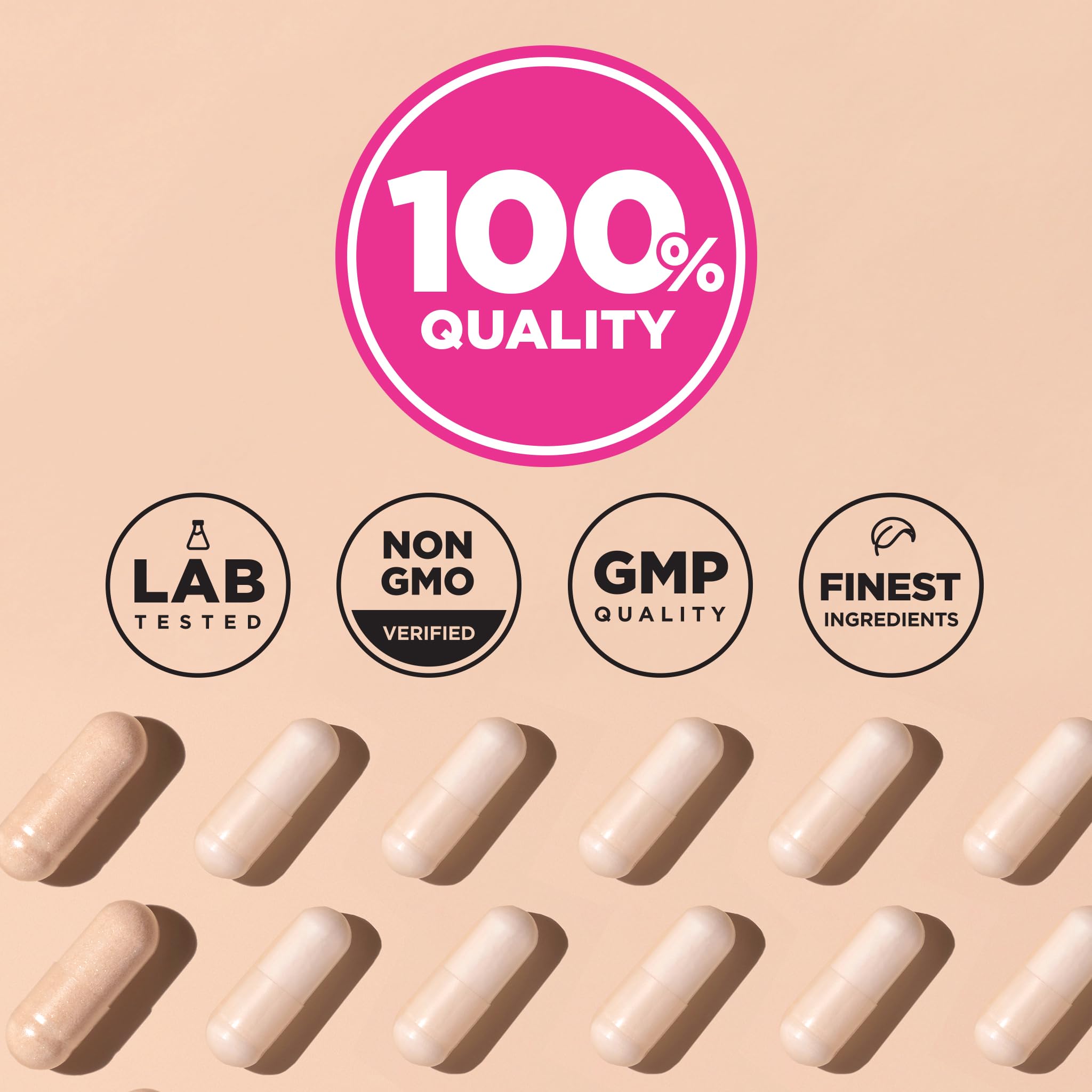 Sans gluten et sans OGM, Raw Flora Probiotiques pour Femmes.