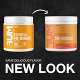 RAW Essential Pre étiquette Peach Mango au design clair