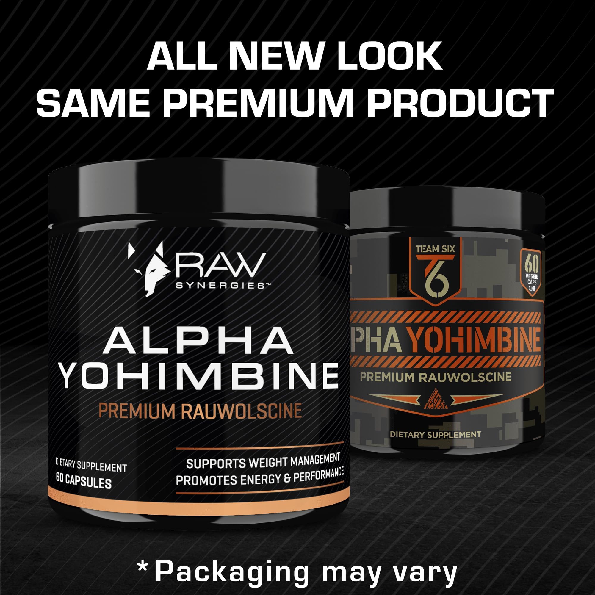 RAW Synergies Alpha Yohimbine, gélules: soutien métabolique et concentration au quotidien.