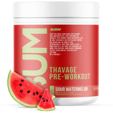 RAW Thavage poudre pré-entraînement pasteque acide pour énergie durable pendant l effort