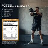RAW Whey Isolate Vanilla étiquette Fabriqué aux États-Unis, qualité premium.